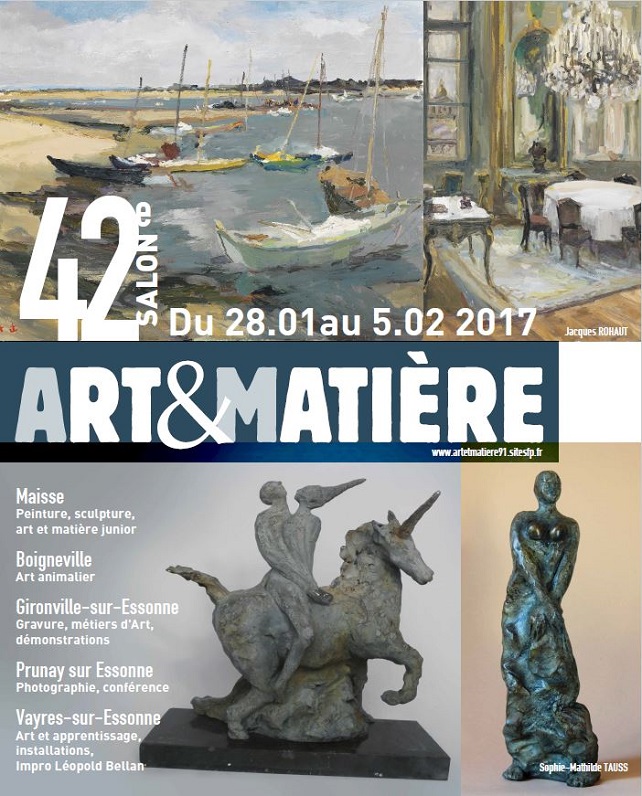 affiche art et matière 2017