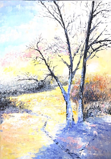 huile sur toile